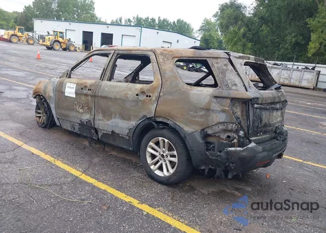 2015 Ford Explorer Xlt z USA, uszkodzony, nr VIN 1FM5K8D86FGA62397